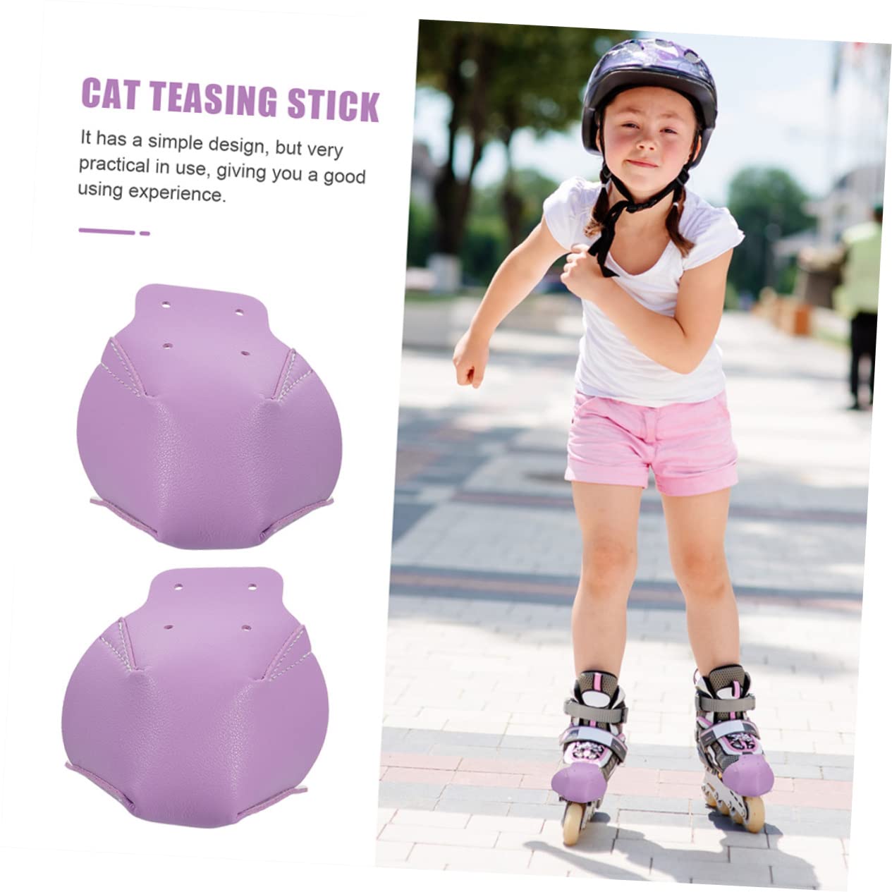 Kisangel Skate-Stiefel Skate-Helm Skate-ausrüstung Skate-zehenkappen Skate-socken Skating-socken Tuff-zehe Schützend Beschützer Knöchelstabilisator Schuhe Violett Leder