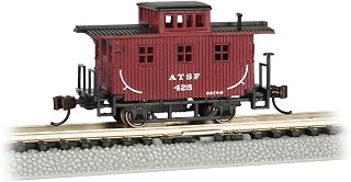 Bachmann Santa Fe Old-Time Caboose – Oxide Red – N Scale