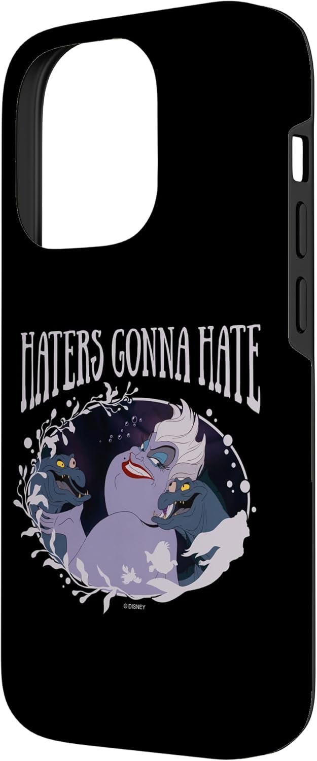 iPhone 14 Pro Disney The Little Mermaid Ursula Haters Gonna Hate Case