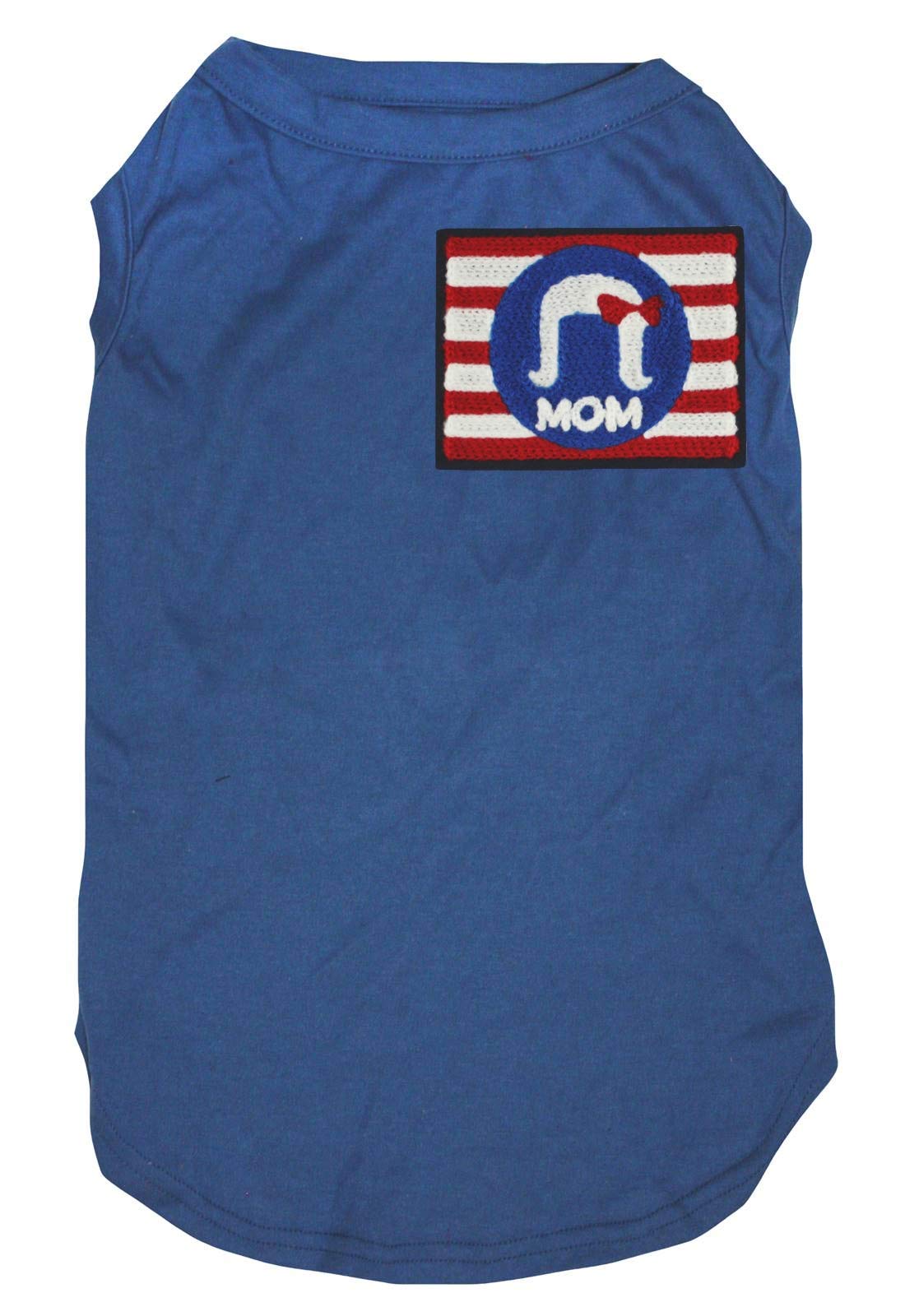 Chemise pour chiot bleu Parent Flag vêtement mode canine