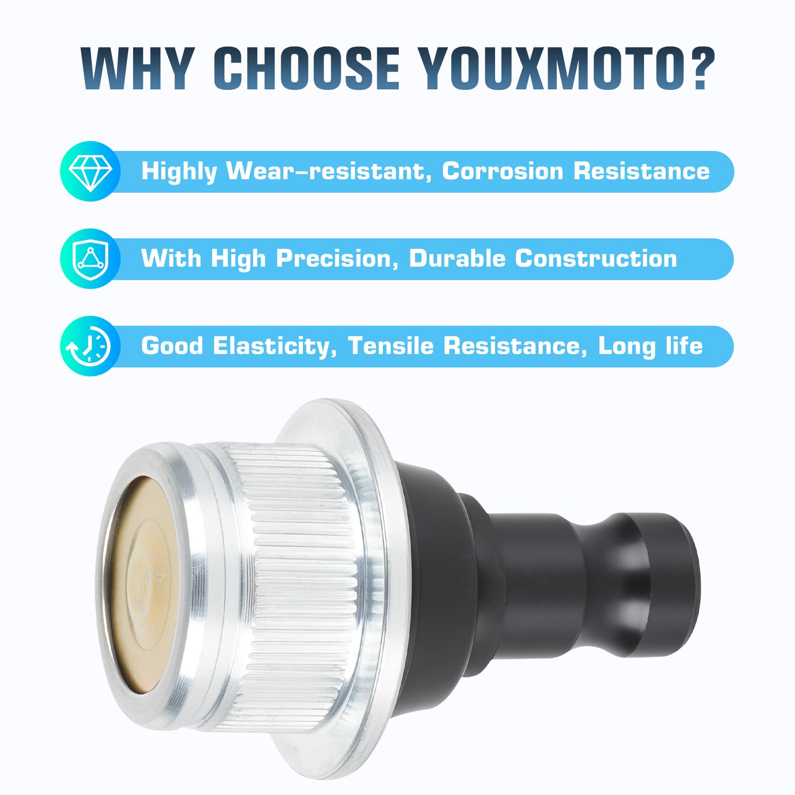 NICHE Lot De 4 Joints &agrave; Rotule Pour Arctic Cat 0405-483 400 375 500 550 450 300 250 454 650 TRV