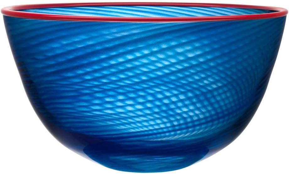 Kosta Boda Red Rim Bowl