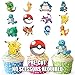 Produktbild Vorgeschnittene Pokemon Go Party-Paket  24 Cupcake-Topper  essbare stehende Dekorationen