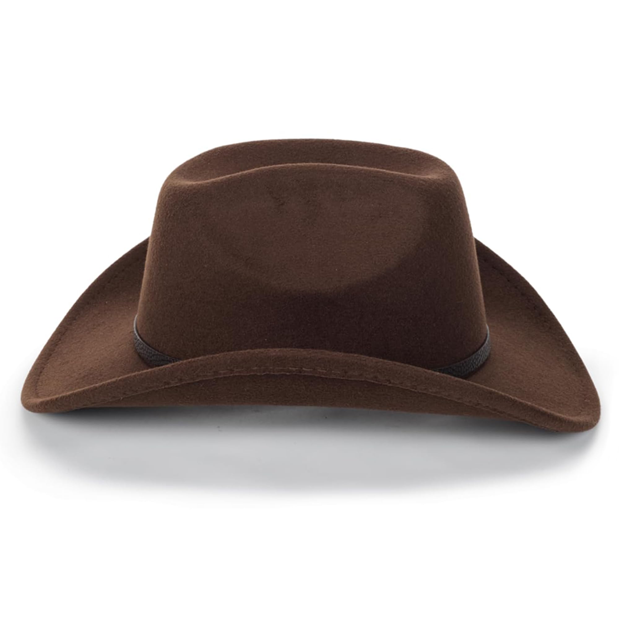 Cappello da cowgirl in feltro western – Cappello Panama Jazz Fedora con fibbia incisa floreale decorazione cintura da 56,9 cm a 57,9 cm
