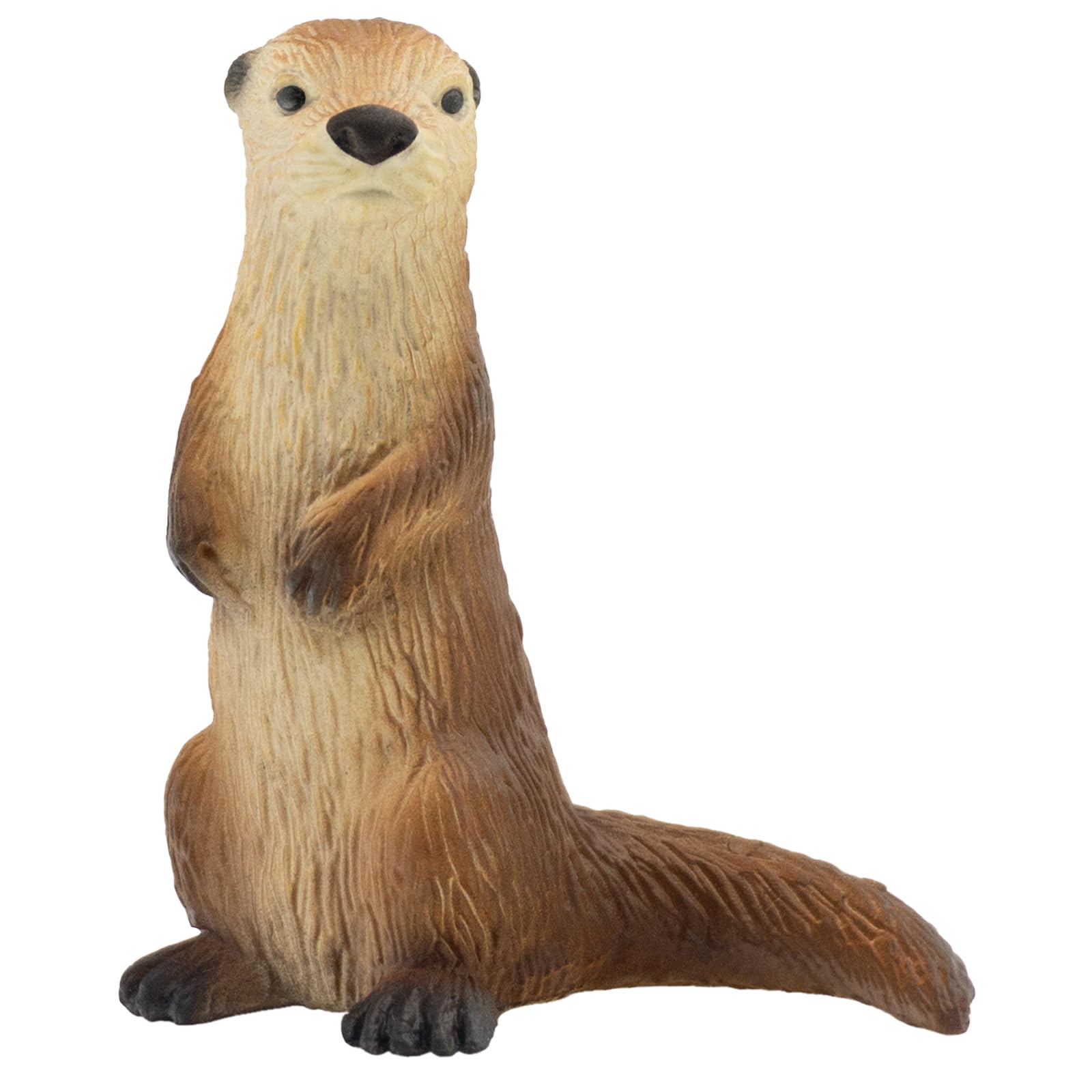 Figura De Nutria Bullyland – Animal Del Bosque Pintado A Mano, Libre De PVC, Tamaño 5 Cm, Detallada Y Resistente Para Niños