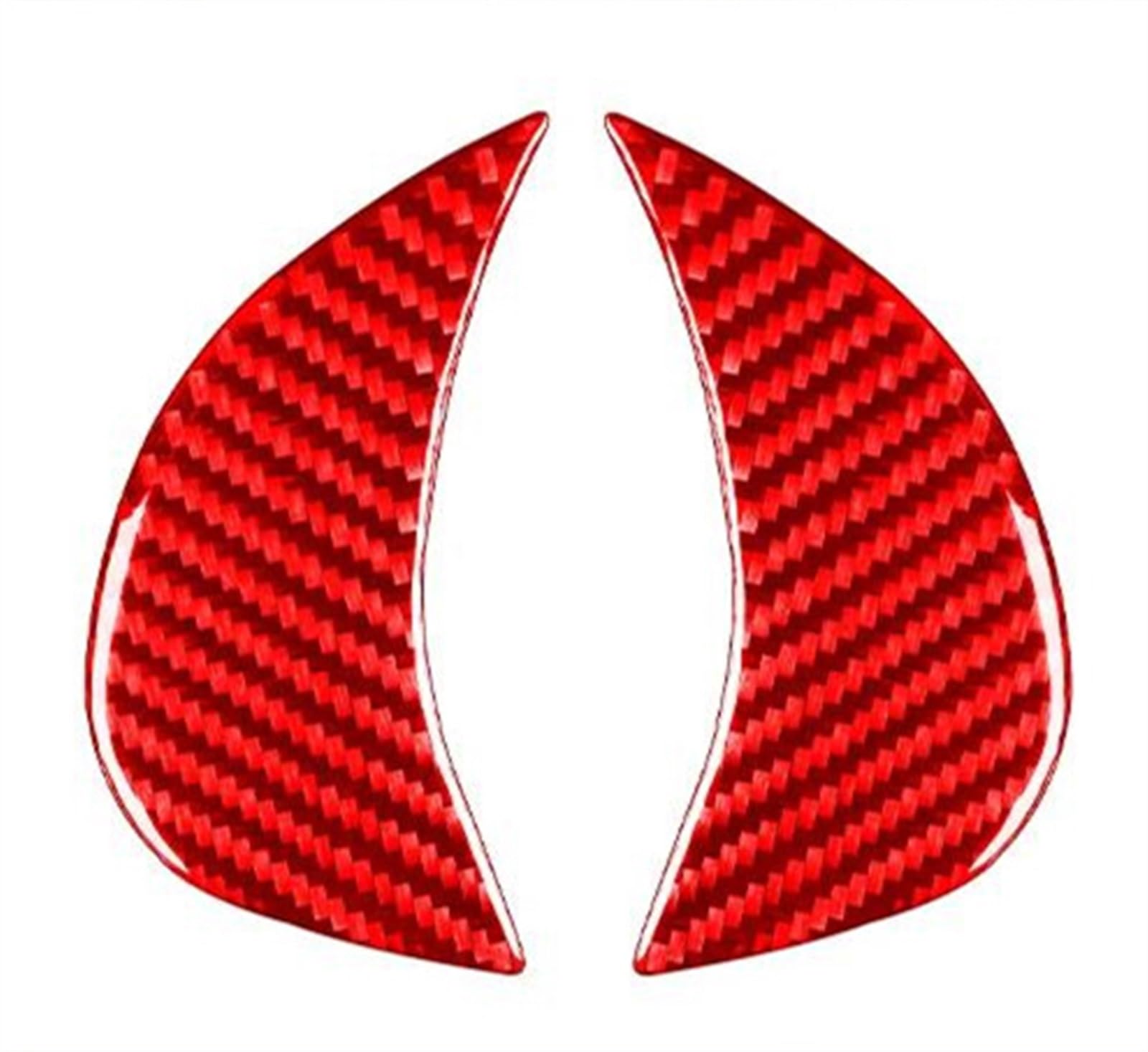 Piwine 3 Carbon Fiber Car Interior Steering Wheel Button Cover Trim Sticker For Subaru For Impreza 2009 2010 2011