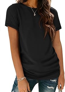 Womens T Shirt Summer Tops Short Sleeve Fashion School Teachers Clothes ...