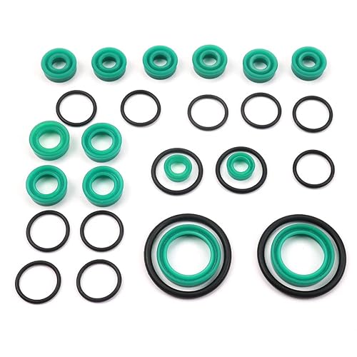 Miniatura 8 de para Mercedes Benz SL R129 Cilindros hidráulicos Kit reconstruido Kit de sello para todos los cilindros