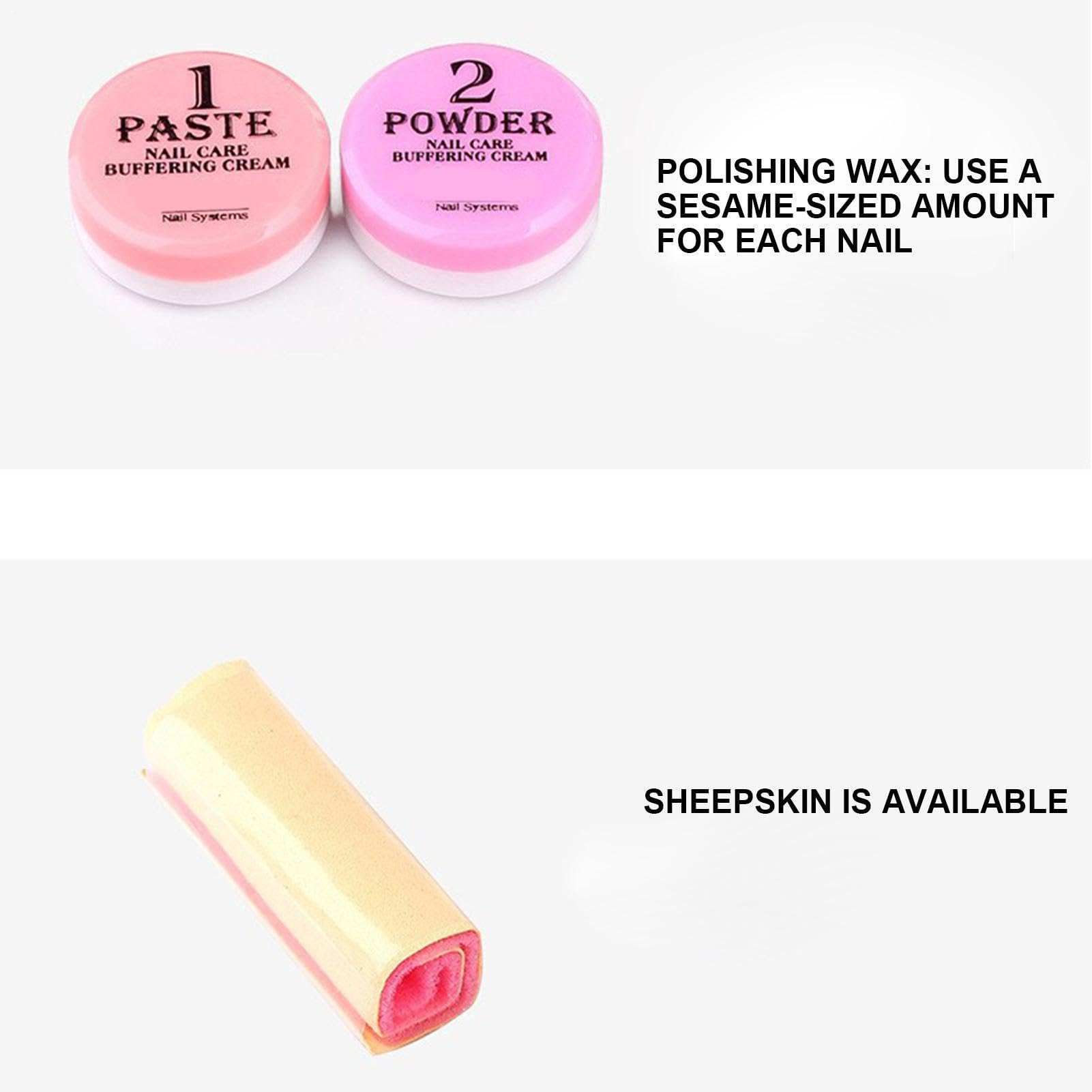 Kit Per Manicure Giapponese, Set Rinforzante Per Unghie, Kit Per Cura Delle Unghie Con Buffer E Lime, Strumento Professionale Per Lucidatura– Ideale Per Principianti, Uso Domestico E Saloni