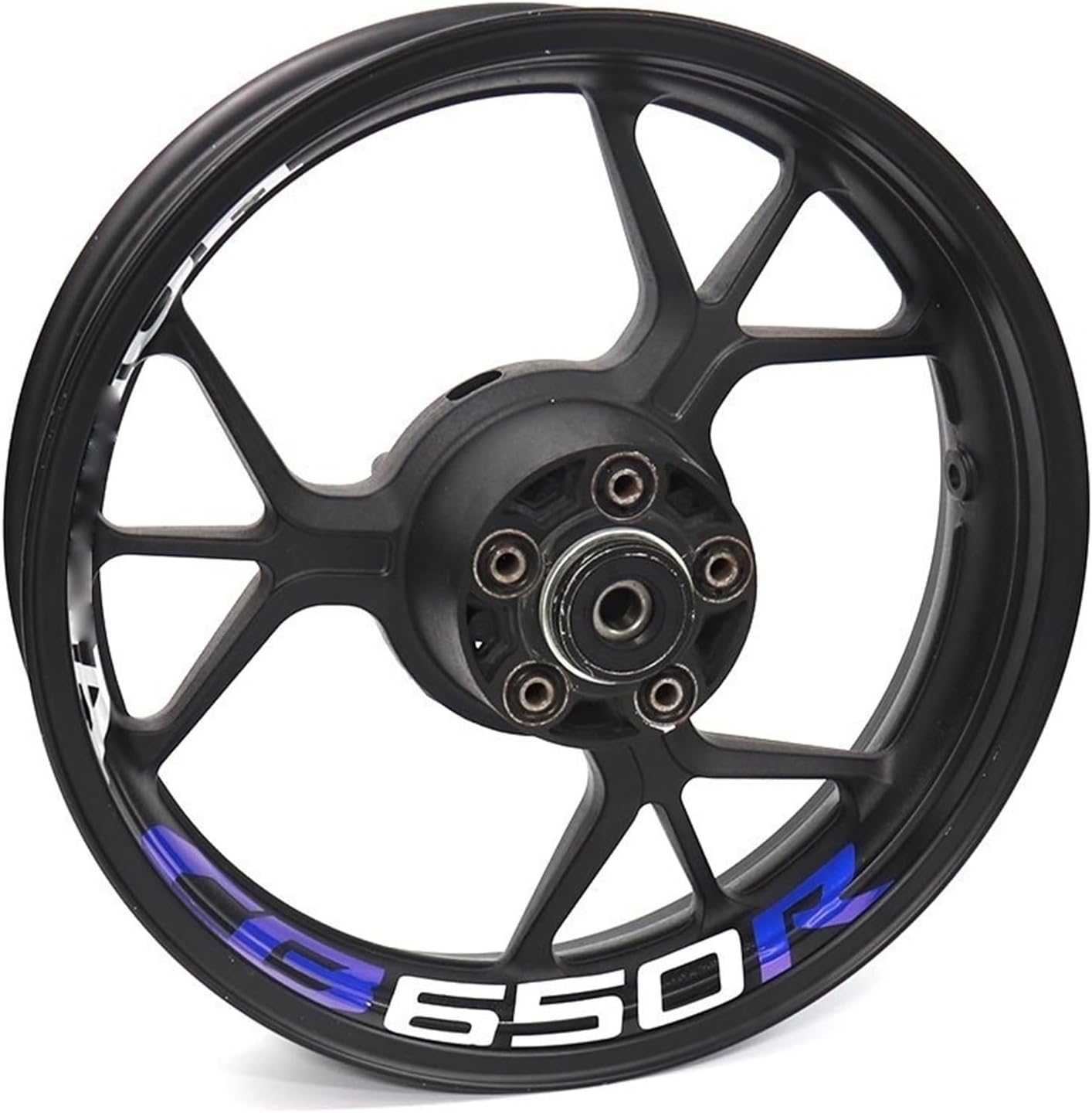 Motorcycle Decal Decorative for CB650R for CB 650R Stripe Reflective Wheel Rim Stripe Decal Sticker(18)