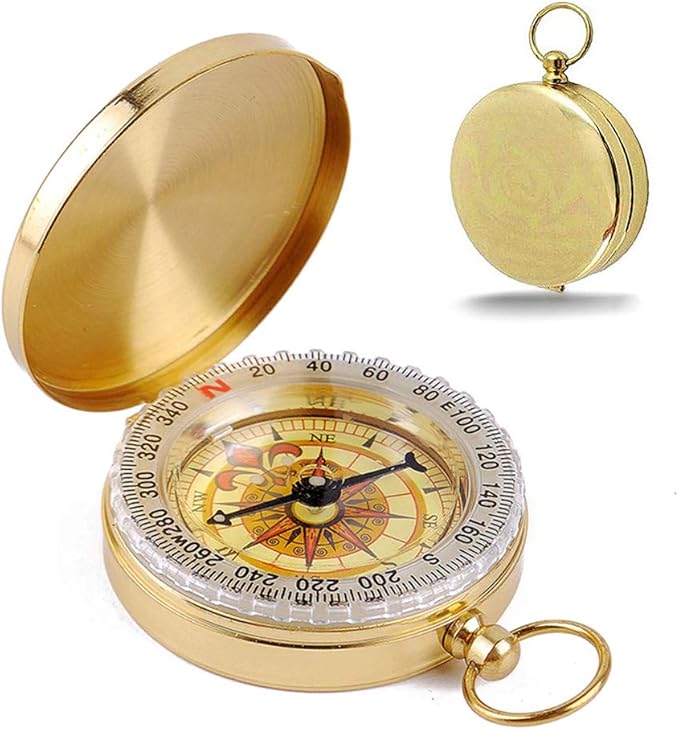 Kompass Outdoor Navigation, Stoßfest Compass Militär Marschkompass