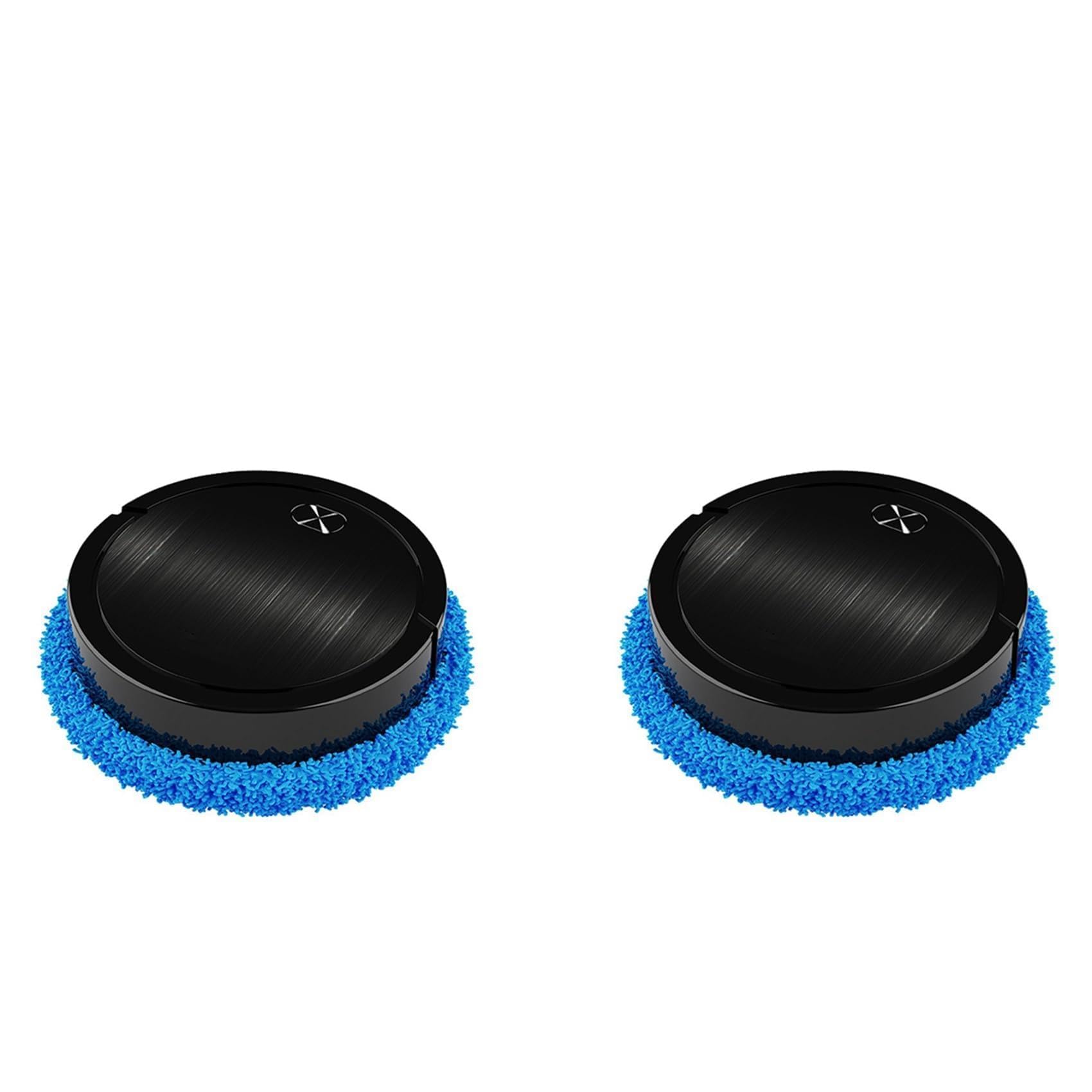 Vjsujehgy 2X Intelligent Mopping Robot Household Wet and Dry Mopping Machine Portable Rechargeable Cleaning Machine B