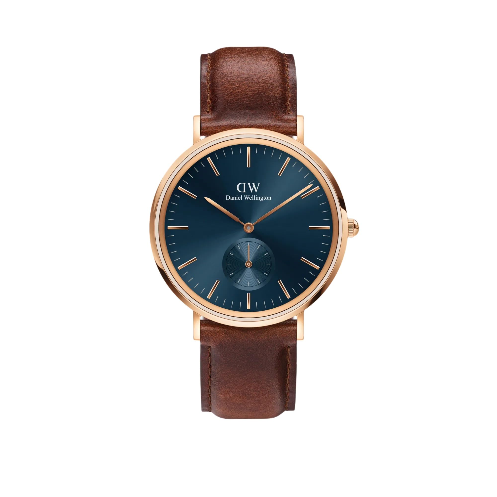 Daniel Wellington Men Analogue Round Blue Dial Watch- DW00100708K (B0CWLNXR7X) Amazon Price History, Amazon Price Tracker