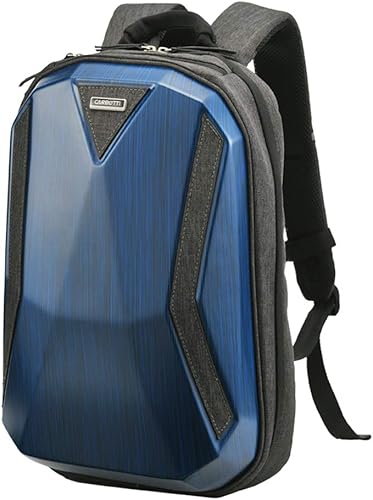 Amazon Co Jp Vinkin バックパック メンズ 大容量 防水 高校生 14インチpc収納リュック 耐衝撃 ハードシェル オートバイ リュックサック 多機能 ビジネスリュック 通勤 通学 旅行カバン デイパック ダークブルー シューズ バッグ