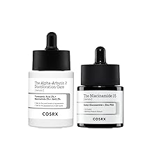 COSRX Serum Duo - 2% Alpha Arbutin Discoloration Care + 15% Niacinamide Face Serum