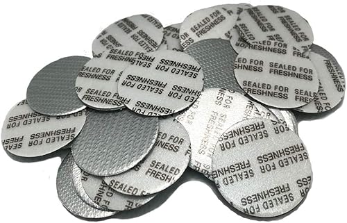 Miniatura 3 de 25 botellas blancas vacías de polietileno de alta densidad de 8 onzas, botellas de plástico redondas Cosmo - Tapa de disco blanca de cuello 24410 -