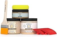 Vista 98 de Retique It Kit de acabado para encimera de madera – Vaya más allá de la imitación de madera con imprimación base de madera líquida y tintura en gel