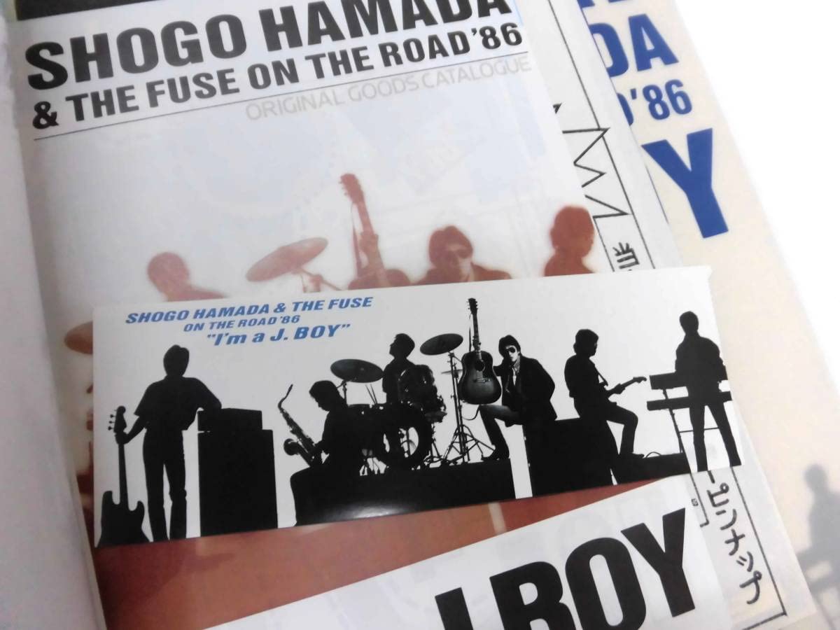 Amazon.co.jp: パンフレット SHOGO HAMADA &THE FUSE ON THE ROAD'86 I
