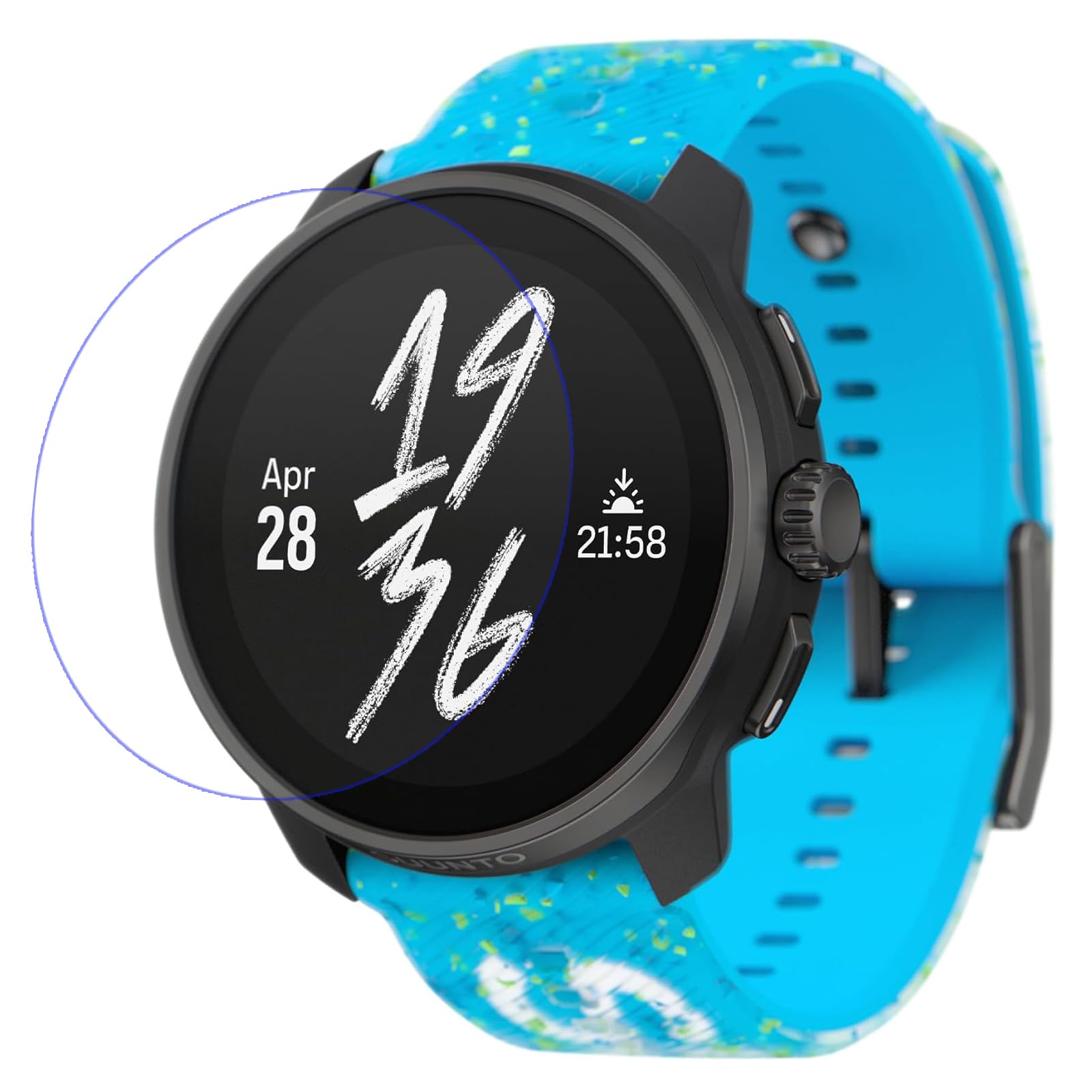 Verre trempé Suunto Race S film de protection d'écran anti-rayure d'épaisseur 0.3mm - 7