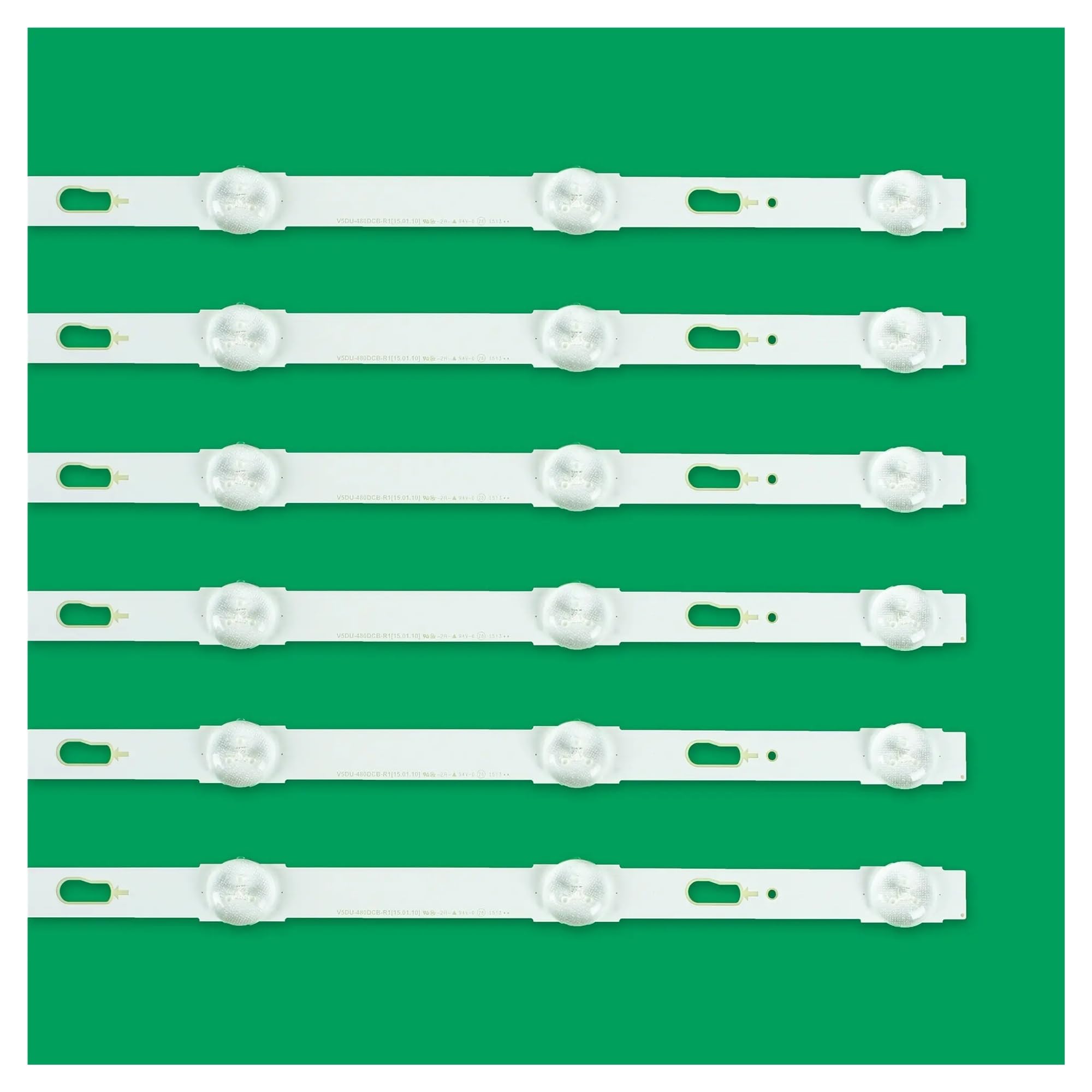 eufeifeiegds Neuer LED-Streifen for UE48JU7580 UE48JU7505 UE48JU7502 UA48JU6670 UA48JU7000 UE48JU7000 UA48JU6600 UA48JU7500 UN48JU6000