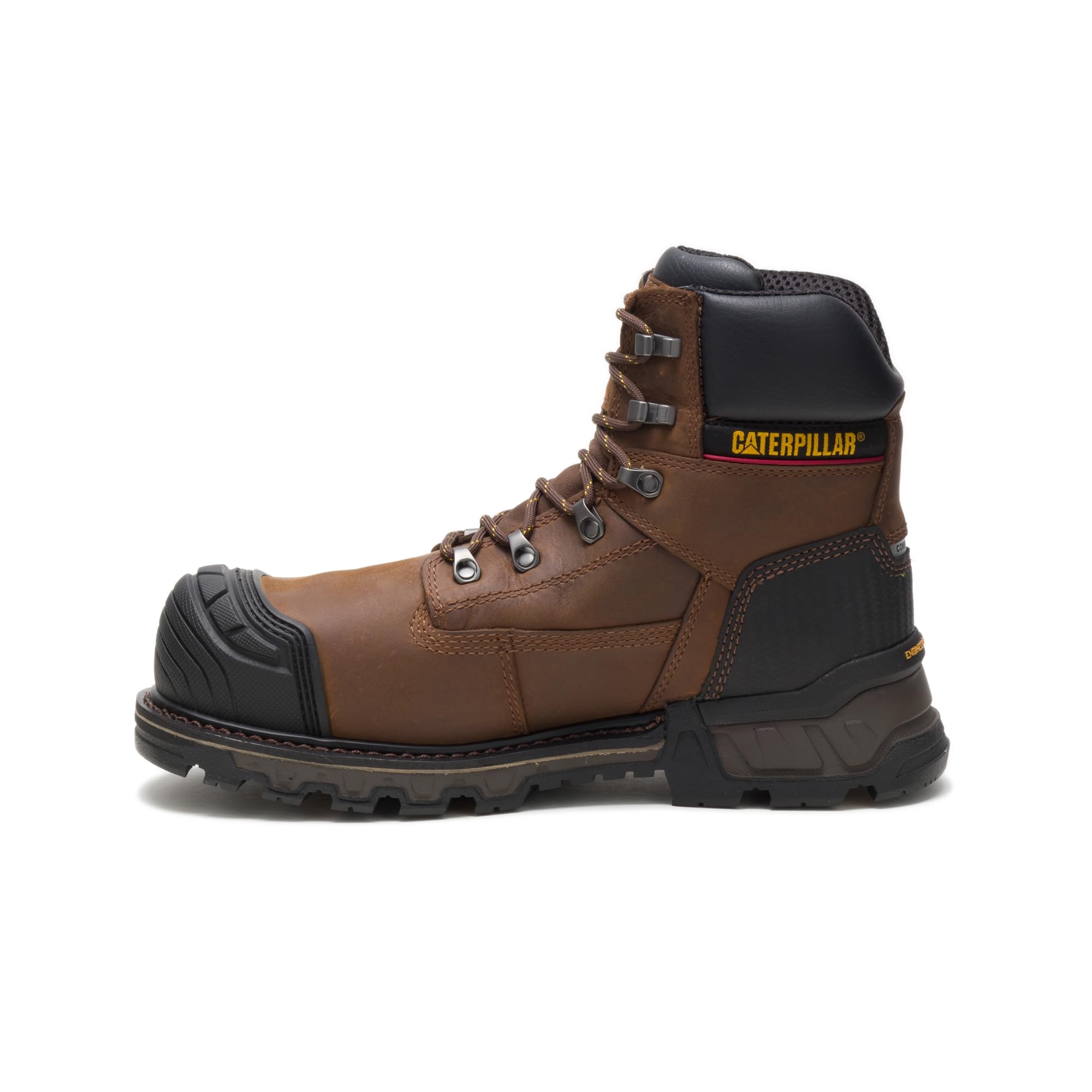 Botas de trabajo con punta compuesta impermeable para hombre Excavator XL de 6 pulgadas, Café Oscuro, 10 4