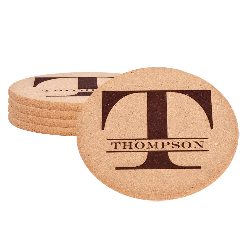 Bulihan T Personalized Cork Rivets, Custom Engraved Absorben Trivets For Ho Dishes, Pots, Pans, Baking Sheets, Ho Plates For Able (T)