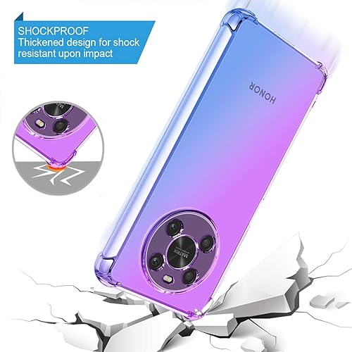 Miniatura 7 de Funda para Honor X9 5G/Honor X30, Any-NX1, funda transparente para teléfono con degradado, delgada, antiarañazos, funda protectora a prueba de