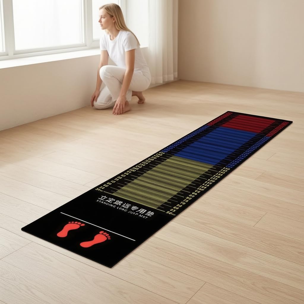Tappeto Salto in Lungo Antiscivolo Gomma, Superficie gommata, Tappeto leggera, Competizioni giovanili, Per preparatori, style to 3