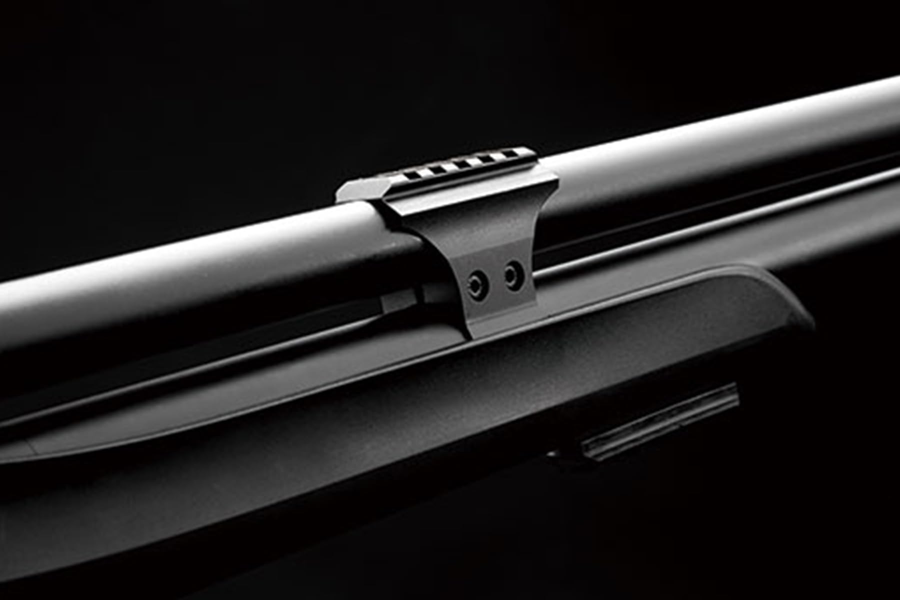 Lancer Tactial x SnowPeak M25S PCP 5.5mm .22 Caliber Air Gun - (Black) Up to 1000 fps