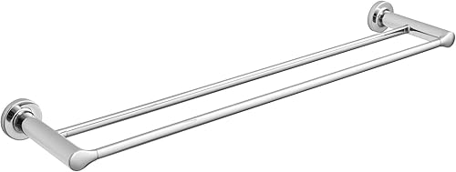 American Standard 7105224.002 Studio S - Toallero doble de 24 pulgadas, cromo pulido