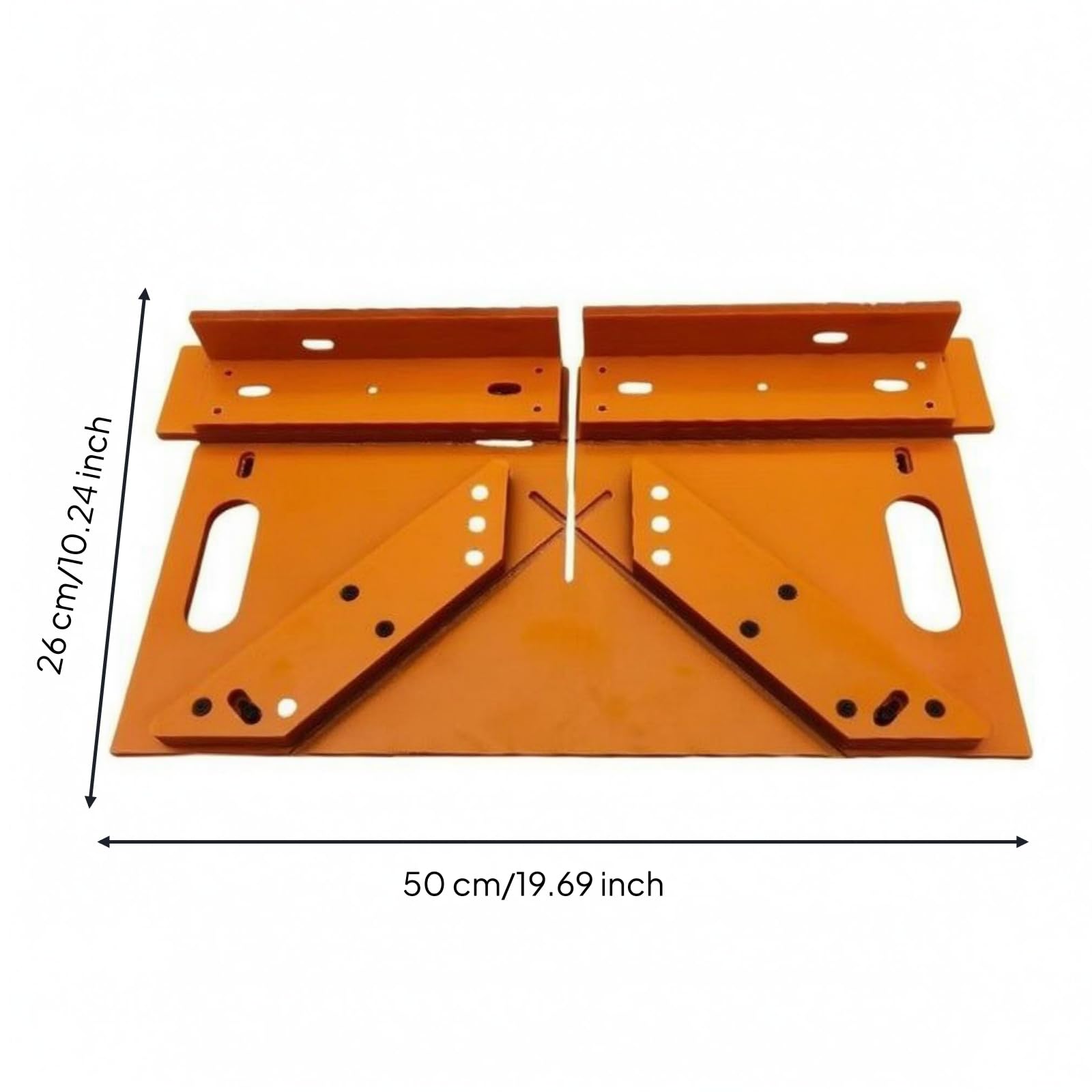 Milageto de Marco de Puerta Herramienta para Guía de Corte para Precisión Plantilla para Recortes Exactos Accesorio para Posicionamiento Fijo, style to 3