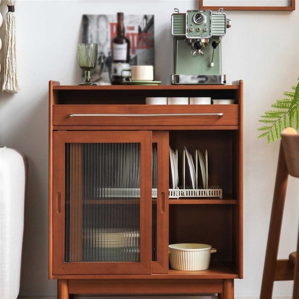 Sideboard Cabinet Sideboard Cabinet Against the wall Integrated Storage Small Apartment Living Room Narrow Tea Console Coffee Table