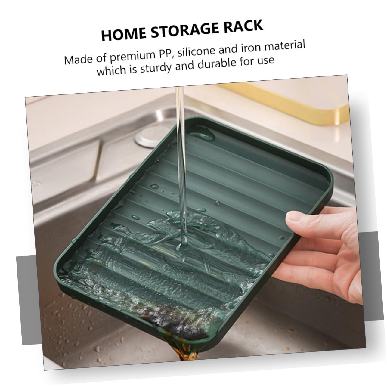 1pieza Organizador De Tapas De Cocina De Soporte Estable Para Cubiertas De Olla Almacenamiento Práctico y Moderno Para Utensilios De Cocina