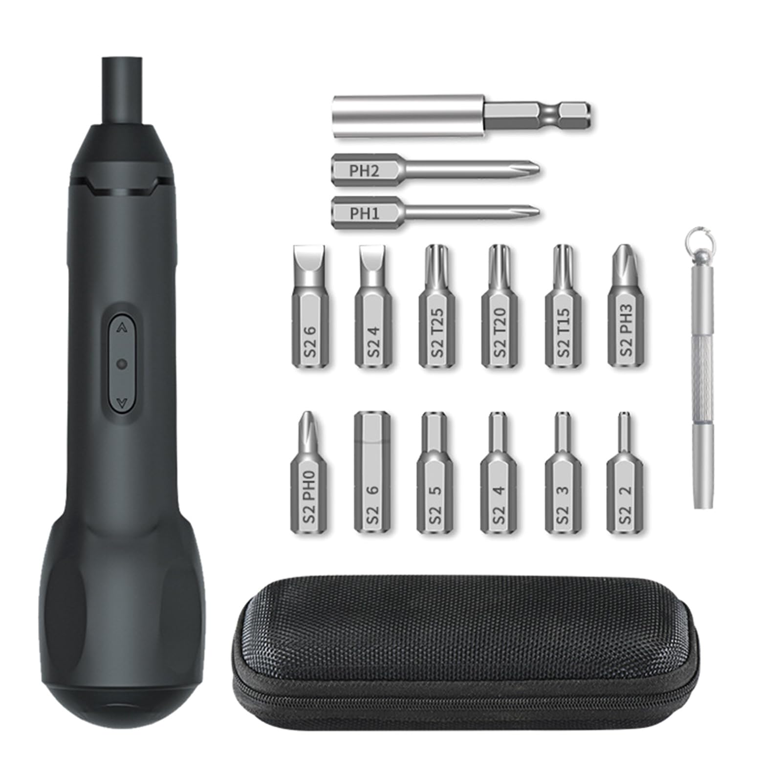Apglsxy Women's 15 Piece Set Professional Cordless Electric Screwdriver Set Usb Rechargeable Hand Tool For Electronics Assembly Hobby Car Maintenance Tool