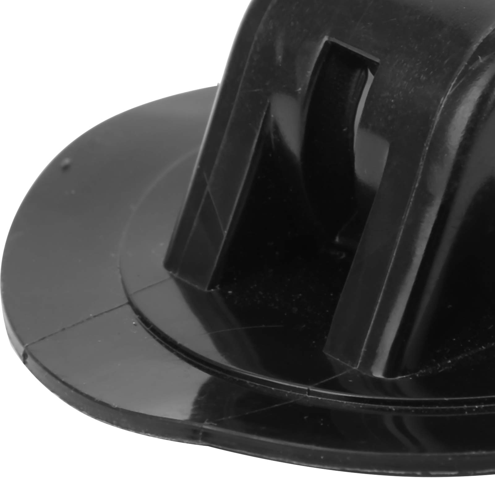 Set of 2 Rubber Boat Motor Fixing Bracket Buckle, Outboard Engine Buckle PVC Motor Bracket Hanging Hooks, Black for Kayaks Inflatable Boats Inflatable Boats Canoes