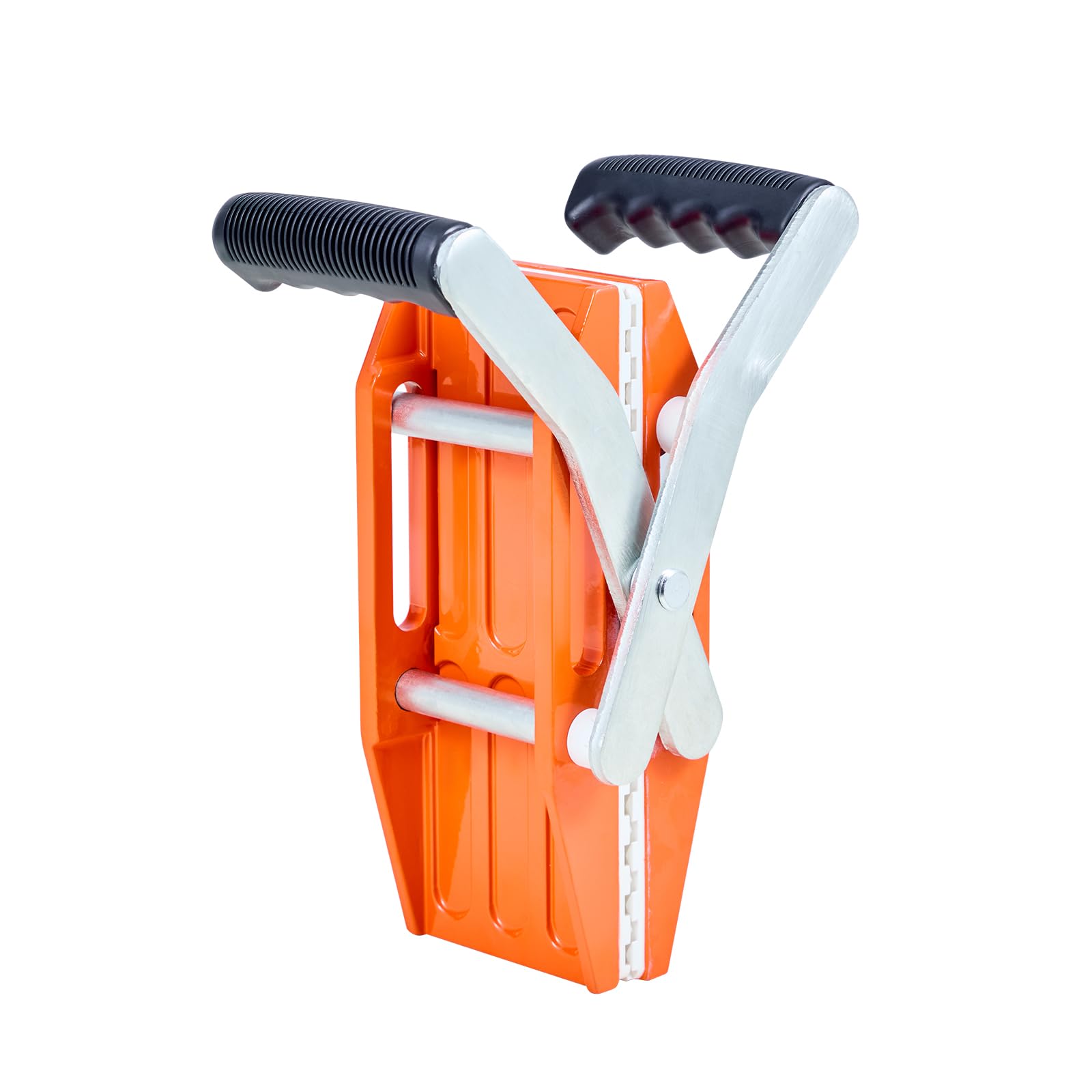 VEVOR Morsetti per Trasporto di Pietre a Doppia Mano, Capacità max. 299,4 kg, 2 Pezzi di Supporti per Pannelli in Granito, Strumenti di Sollevamento con Rivestimento in Gomma 0-60 mm per Vetro Granito