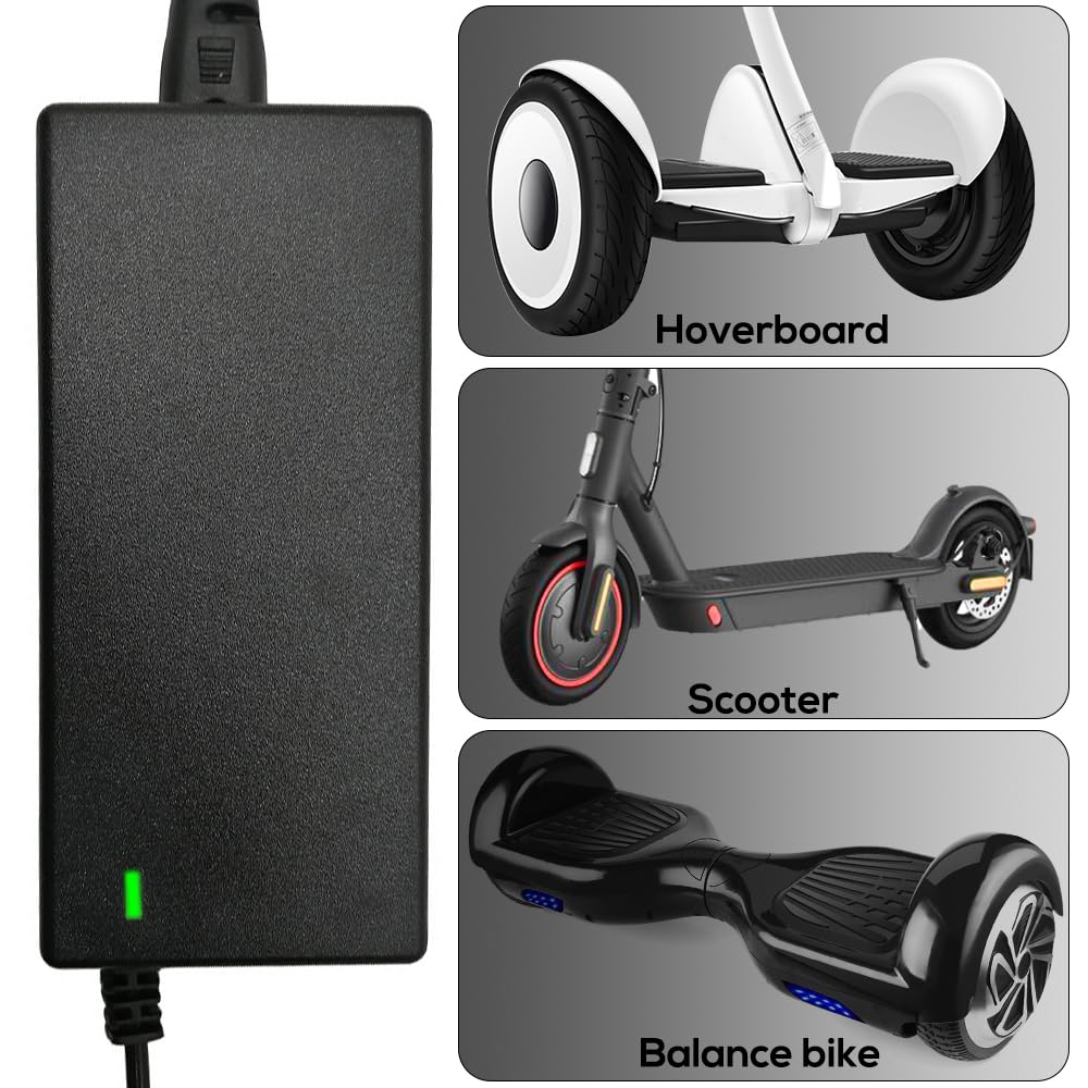 Chargeur trottinette universel 42V/2A 5 embouts livraison