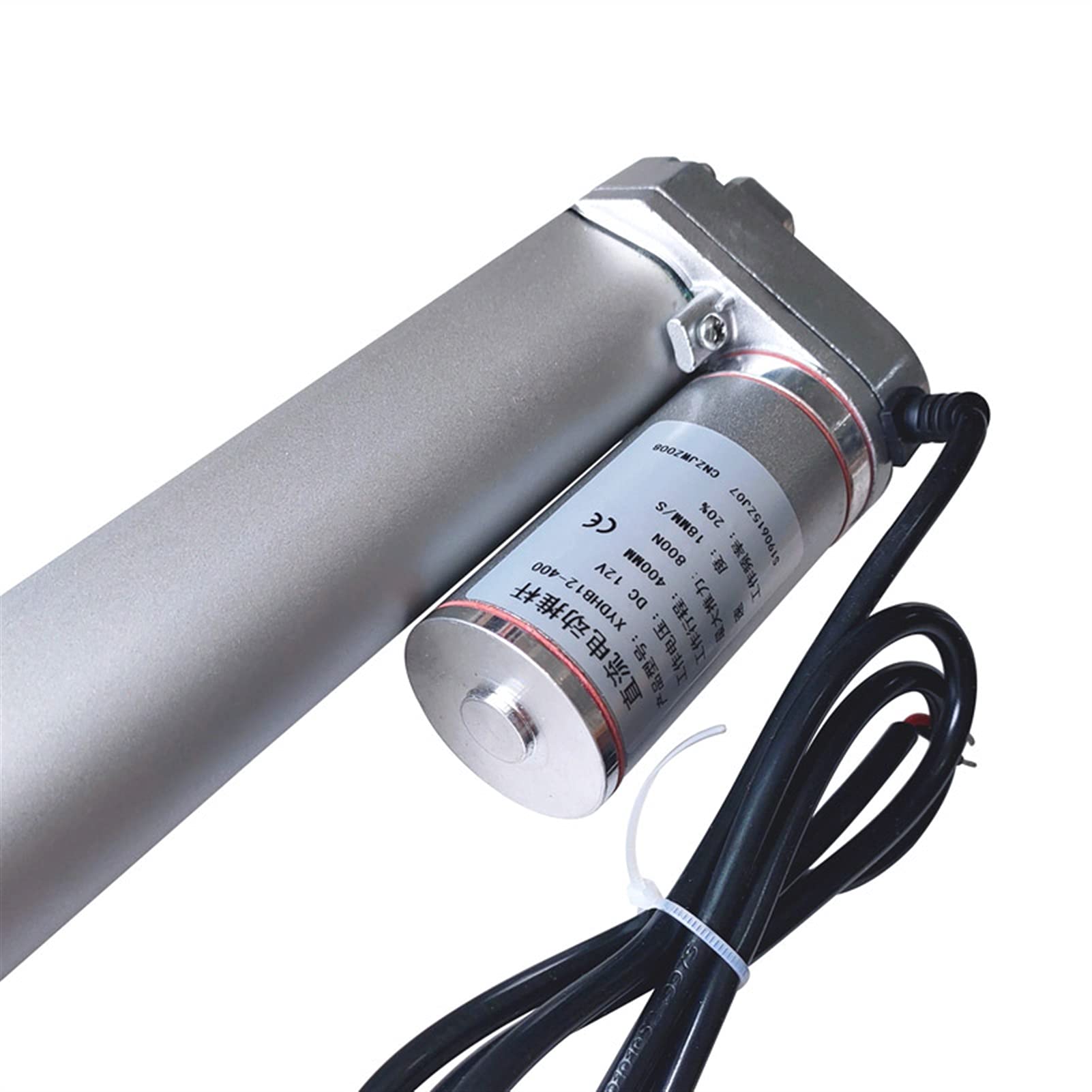 zxxin-Linearantrieb langlebig, Elektrischer linearer Aktuator 12V / 24V, DC-Motor 400mm-Hub, linearer Bewegungssteuerung 100-1500N Gute Qualität (Speed(RPM) : 24V 200N 45mm s)