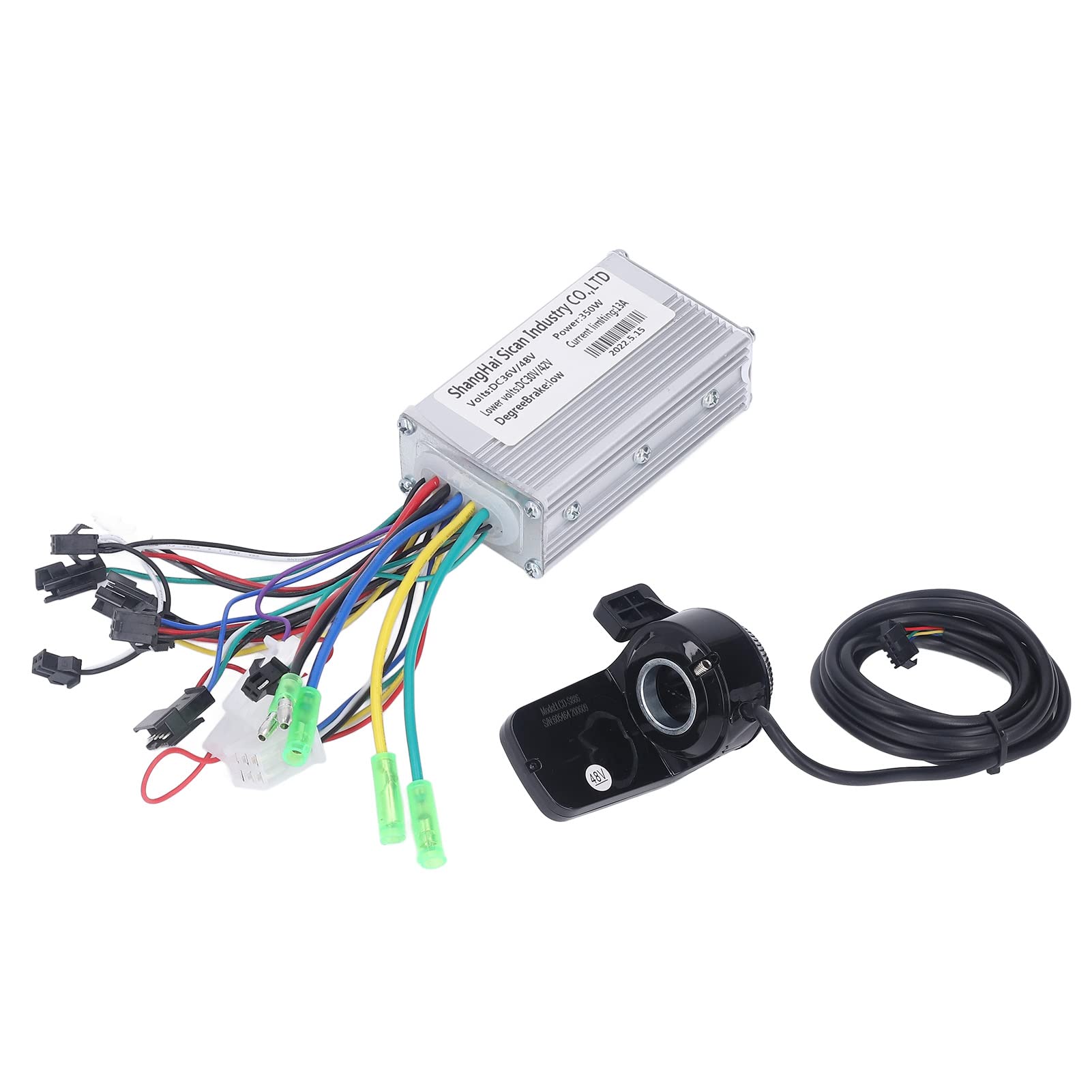 Kit De Controlador De Motor Sin Escobillas para Bicicleta Eléctrica con Panel LCD S886, para Bicicletas Eléctricas De Bricolaje, Scooters Eléctricos Y Bicicletas Plegables