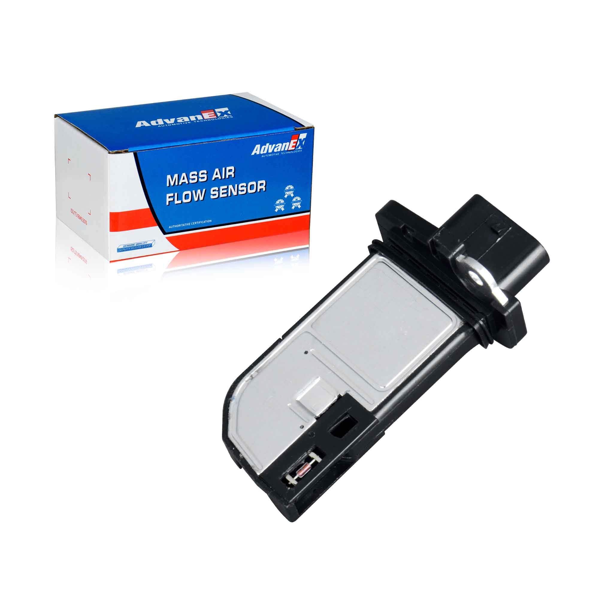 AdvanEX 06J906461D Mass Air Flow Sensor MAF Compatible with Audi A3/A4/A5/A6/Q3/Q5 & Quattro Models, 2013-2016 allroad Replaces AF10480