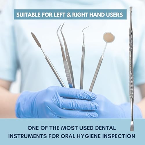 Miniatura 5 de Removedor de placa para dientes, kit profesional de limpieza de higiene dental, raspador de dientes de acero inoxidable, limpiador de sarro de