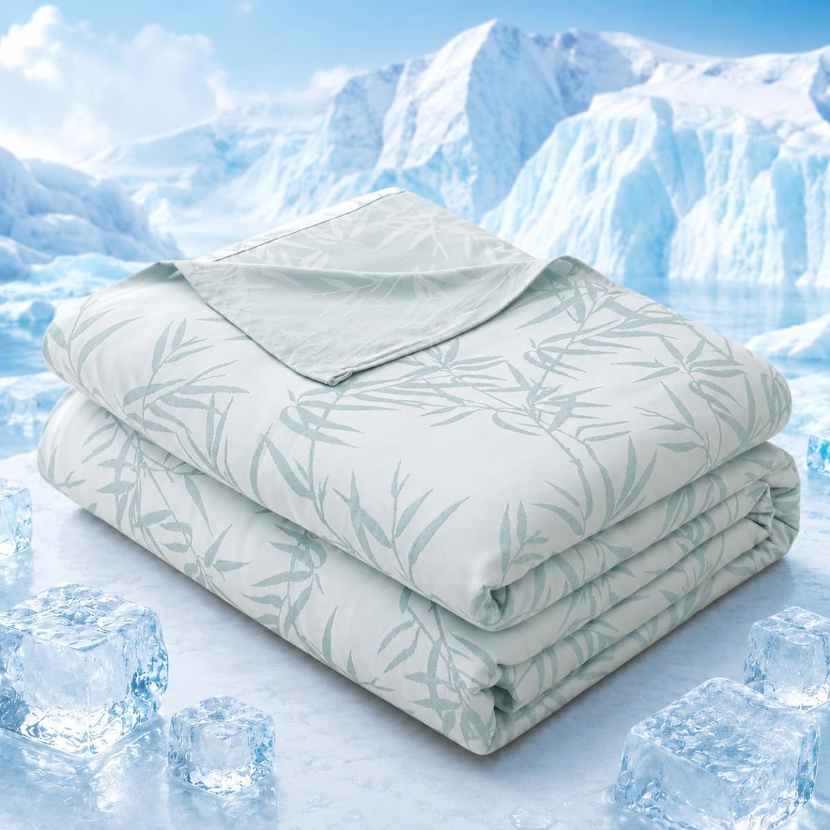 Couverture rafraîchissante en fibre de bambou Surwin premium