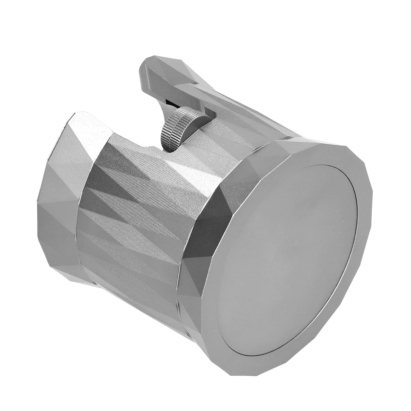 Kaffee-Manipulationshalter-Ständer |Siebträgerständer aus Aluminiumlegierung für einfaches Pressen |Stabiles und robustes Kaffeezubehör für Zuhause/Bar/Geschäft |25oz Gewicht (Matte Grey)