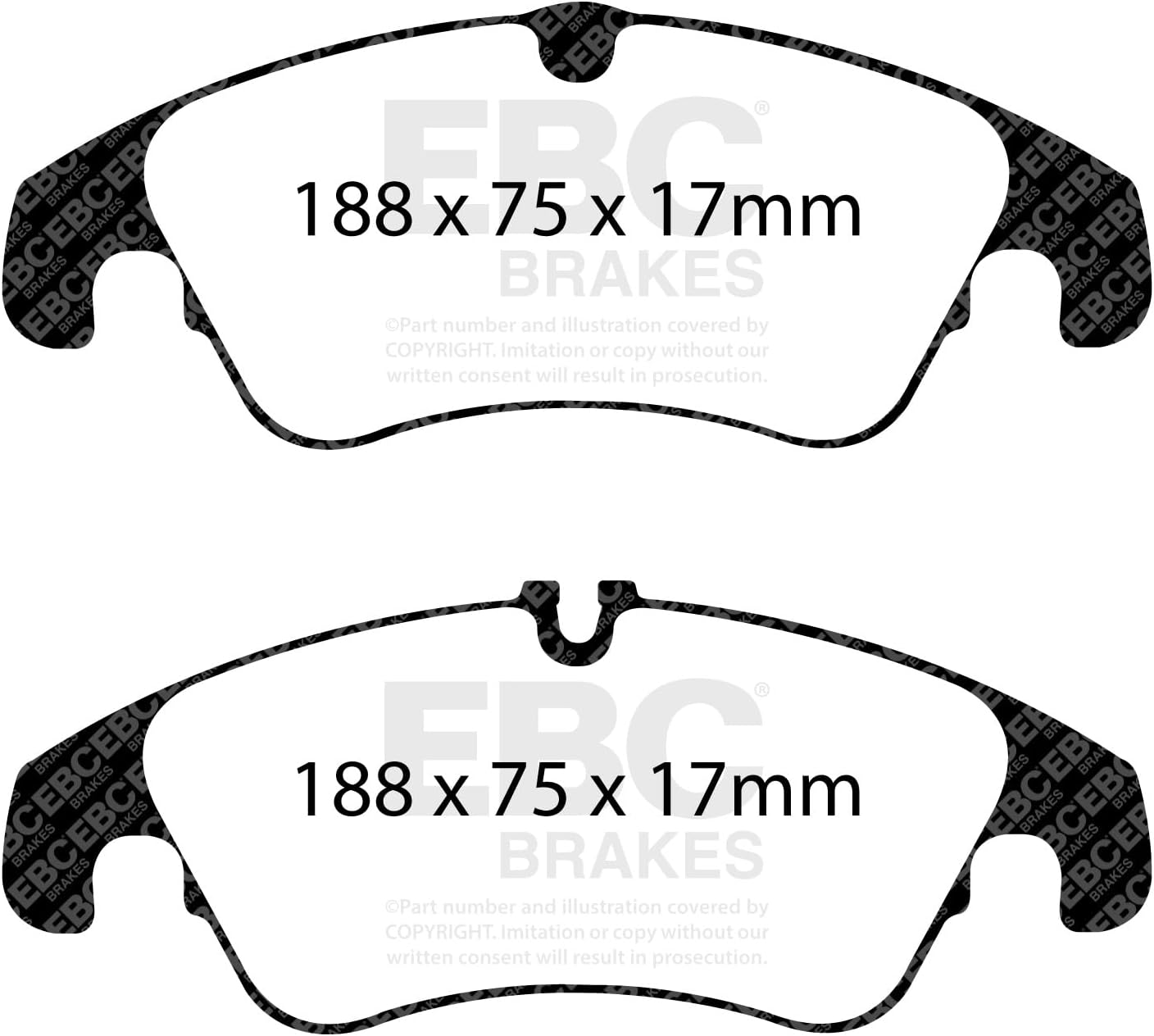 EBC Brakes DP51986NDX Brake Pad
