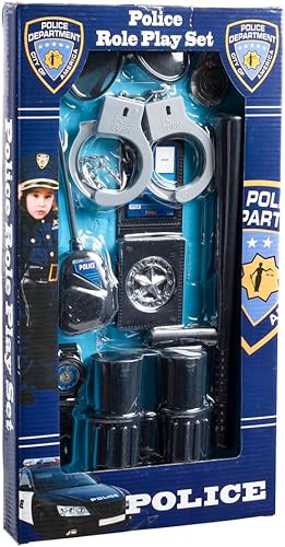 Miniatura 2 de Dressup America Kit de oficial de policía, para juegos de rol, para Halloween