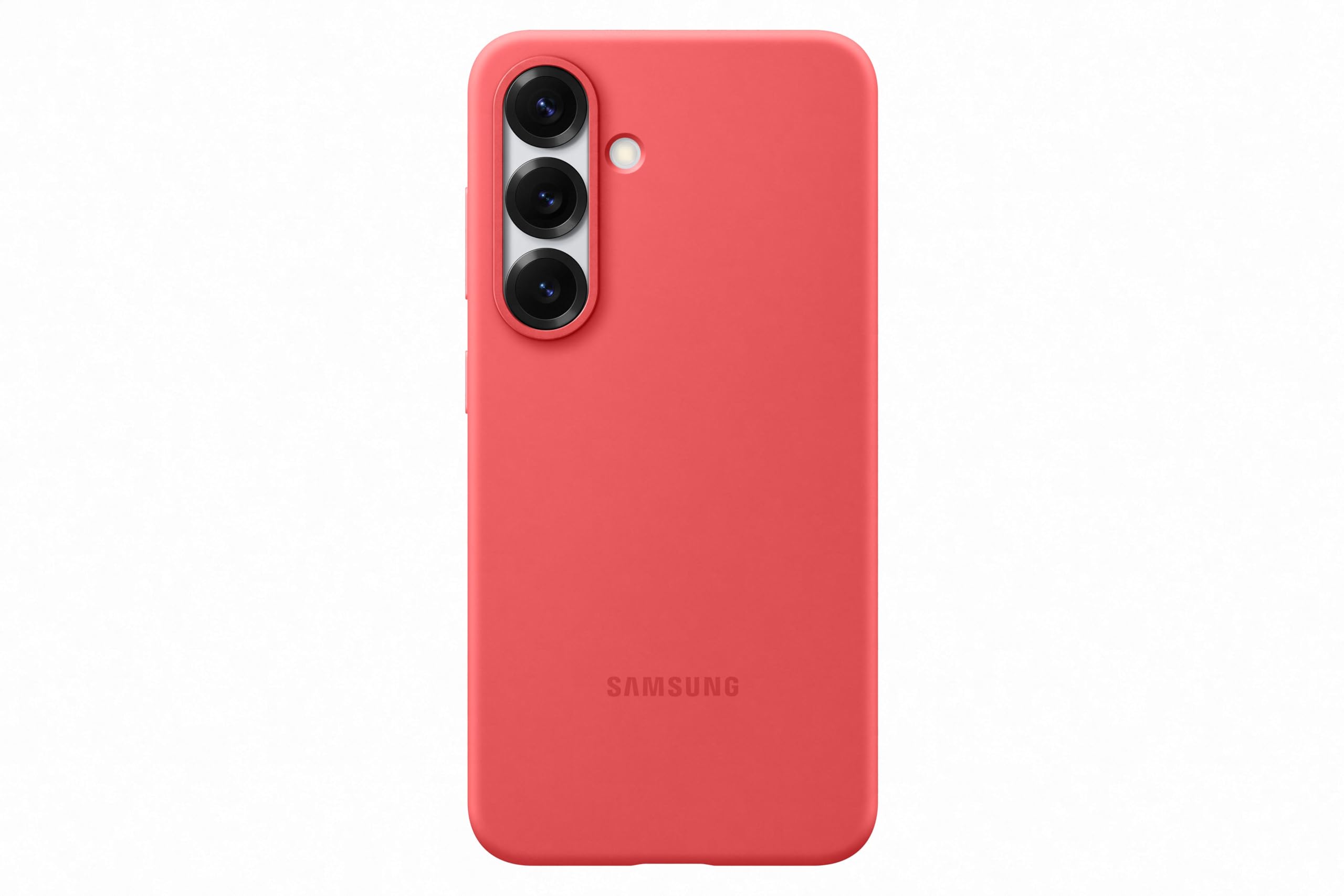 Samsung Silicone Smartphone Case EF-PS931, Hülle für das Galaxy S25, Handy-Hülle, Silikon, Schutz Case, stoßfest, dünn und griffig, Rot