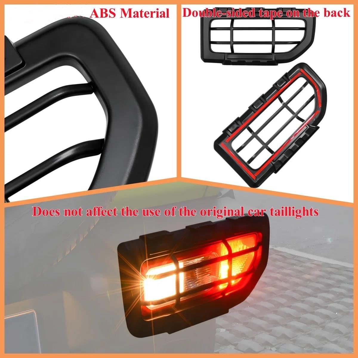 Modanature fari posteriori 2 Pezzi Di Protezione Per Fanali Posteriori Auto Fendinebbia Per Suzuki Per Jimny JB64 JB74 2019 2020 2021 2022 2023 2024 Accessori Esterni Cofano lampada