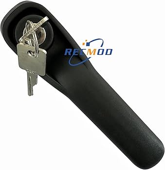 Recmod 7109662 Door Latch Handle With Spacer 7109663 For Bobcat Recmod 7109662 Door Latch Handle With Spacer 7109663 For Bobcat