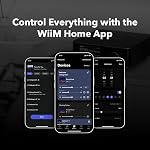 WiiM Amp Ultra with Voice Remote 2 | 100W Streaming Amplifier with Premium ESS ES9039Q2M DAC & Dual TI TPA3255 Amps | Built-in RoomFit EQ & Touchscreen | HDMI ARC, Optical, RCA Inputs | Space Gray