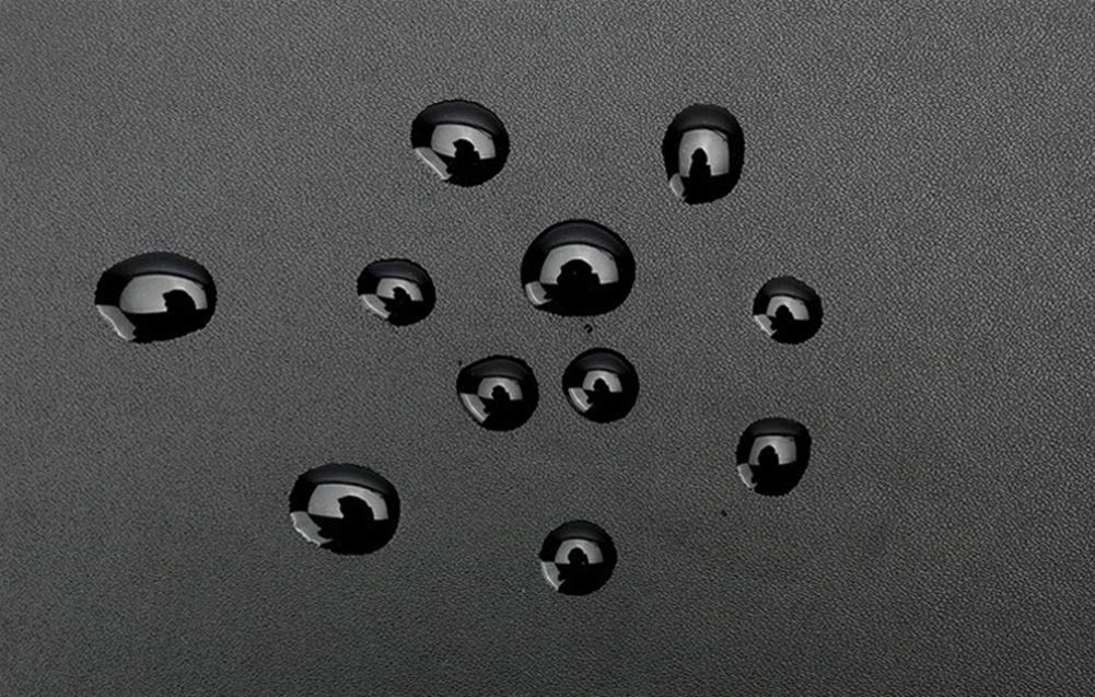 Sous-main de bureau en cuir épais avec protection des bords, durable, imperméable et multifonctionnel pour écrire/travailler, tapis d'écriture antidérapant